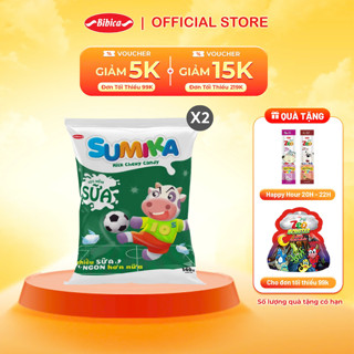 Combo 2 Kẹo Mềm Sumika Sữa Bibica 140g
