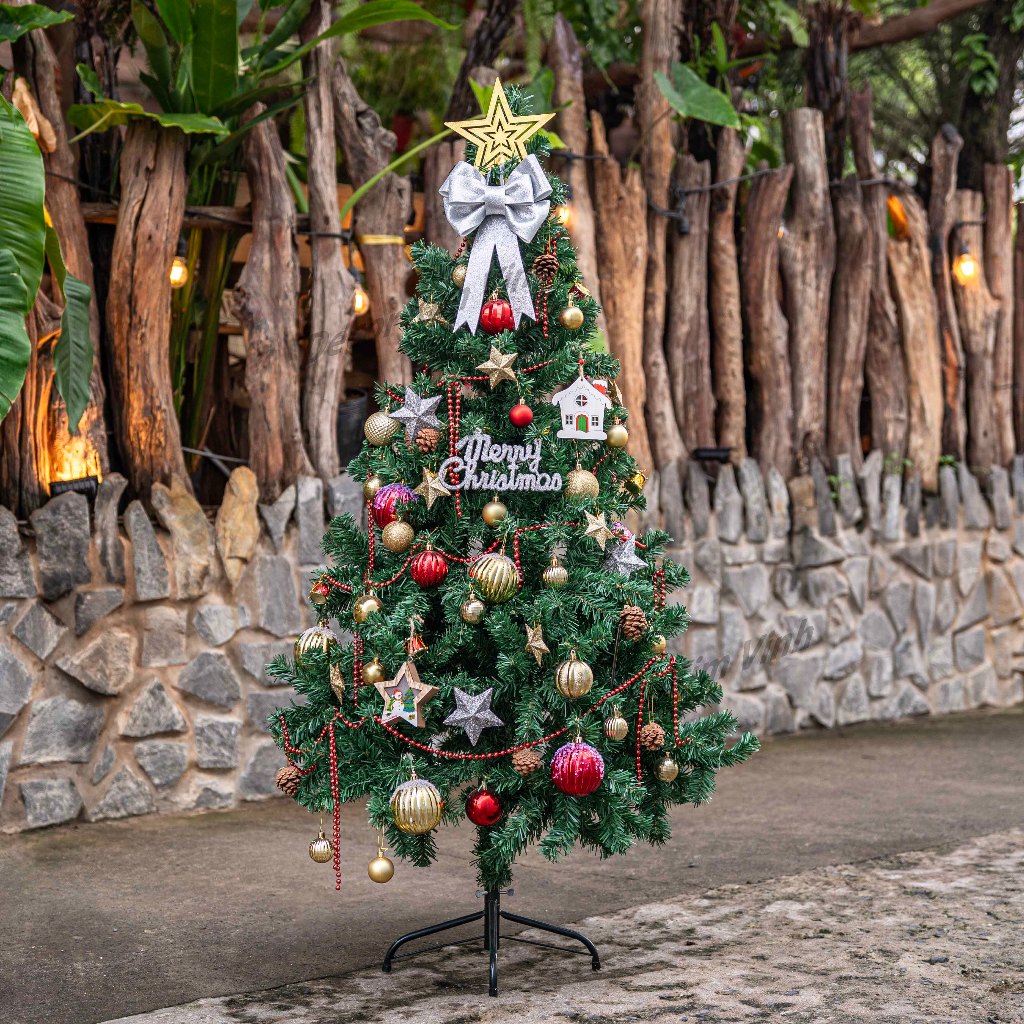 (HỎA TỐC) Set Phụ Kiện Treo Cây Thông SET11 Cao 1.5m, 1.8m, 2.1m & Set Phụ Kiện Trang Trí Noel