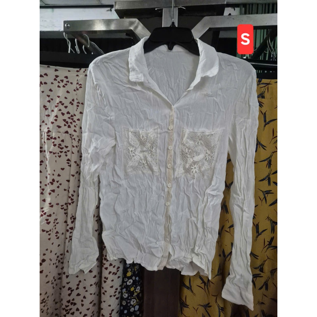 áo sơ mi trắng S MS32