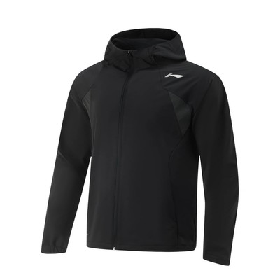 Áo Khoác Gió (1 lớp) Có Mũ Thể Thao Nam Li-Ning Chạy bộ/Running AFDV041-4V
