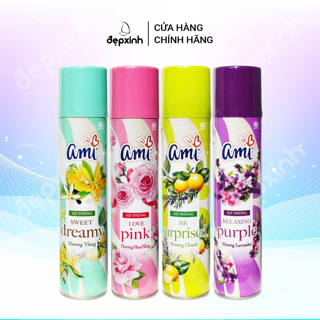 Chai Xịt Thơm Phòng Ami 280ml