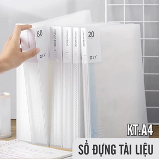  File Lá Đựng Tài liệu A4 Cao Cấp – Kẹp File Tài liệu A4 File Đựng Tài liệu Văn Phòng Học Tập 