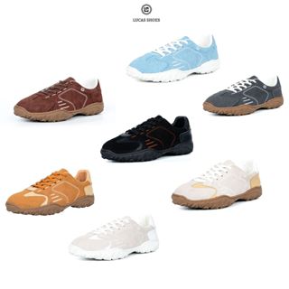  Giày Sneaker REVO Lucas Unisex da bò thật đế cao su đúc khâu đế thể thao êm ái dễ phốii đồ 