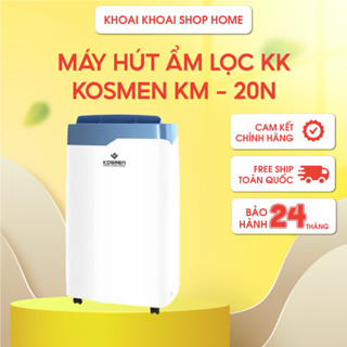 Máy Hút Ẩm Dân Dụng Kosmen KM-20N , Hút Ẩm Công Suất 80m2 - Hàng Chính Hãng BH 24 Tháng