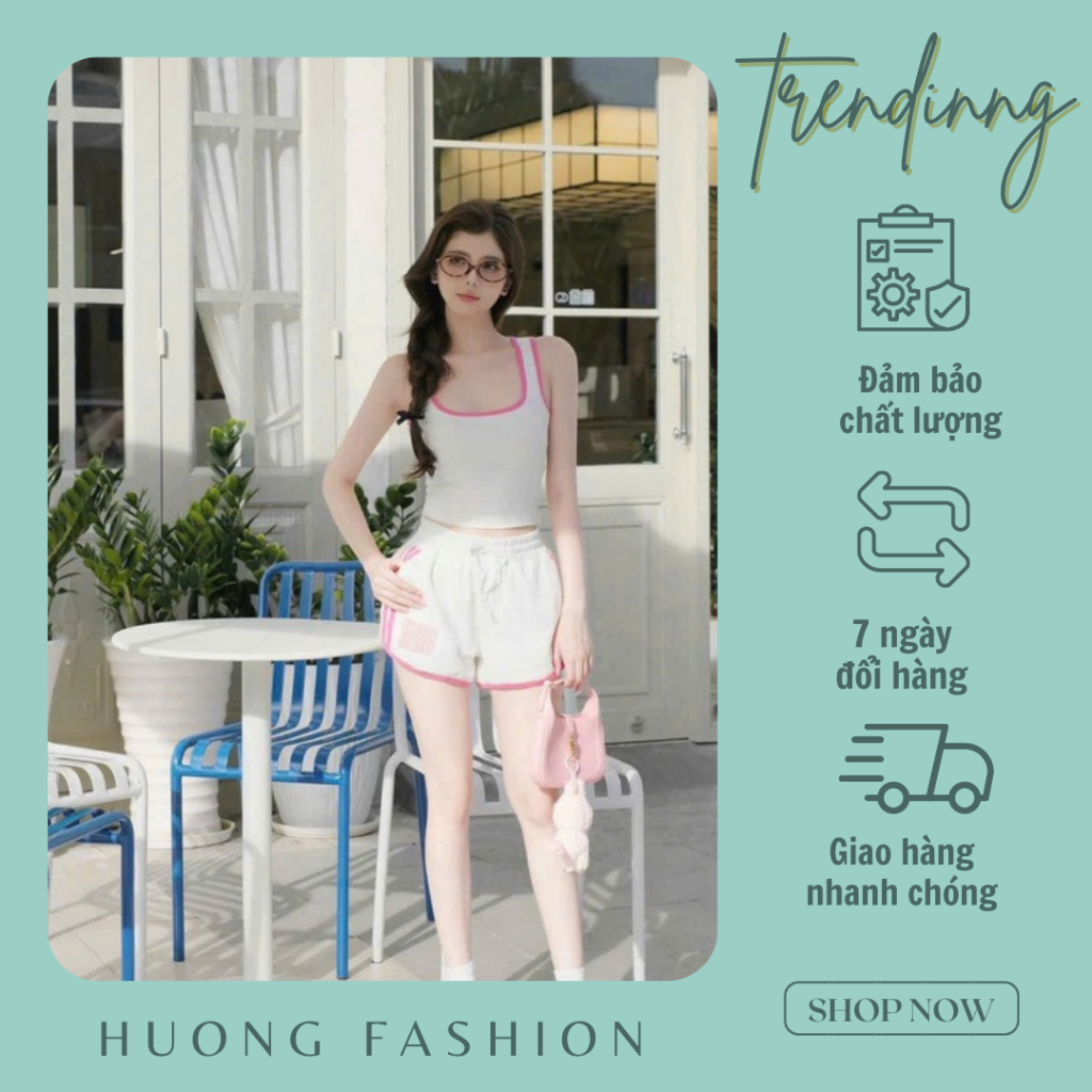 Bộ 2 dây miu đá trẻ trung năng động trung tính Hương fashion