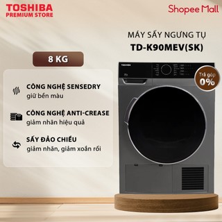  Máy Sấy Ngưng Tụ Toshiba 8 Kg TD-K90MEV SK  - Sấy Khô Hiệu Quả - Tiết Kiệm Điện 