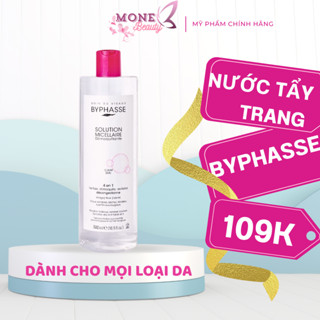 Nước Tẩy Trang BYPHASSE 500ml Micellar Water Làm Sạch Sâu Phù Hợp Với Mọi Loại