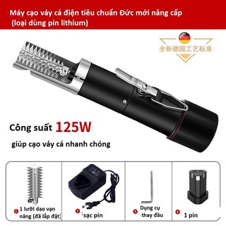  Máy đánh vảy cá cạo vảy cá tự động cầm tay 
