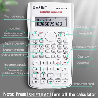 🥇FREESHIP🥇Máy tính Cho Học Sinh Trung Học-Máy Tính Cầm Tay Dexin Rẻ 240 Đa Chức Năng Dễ Thương