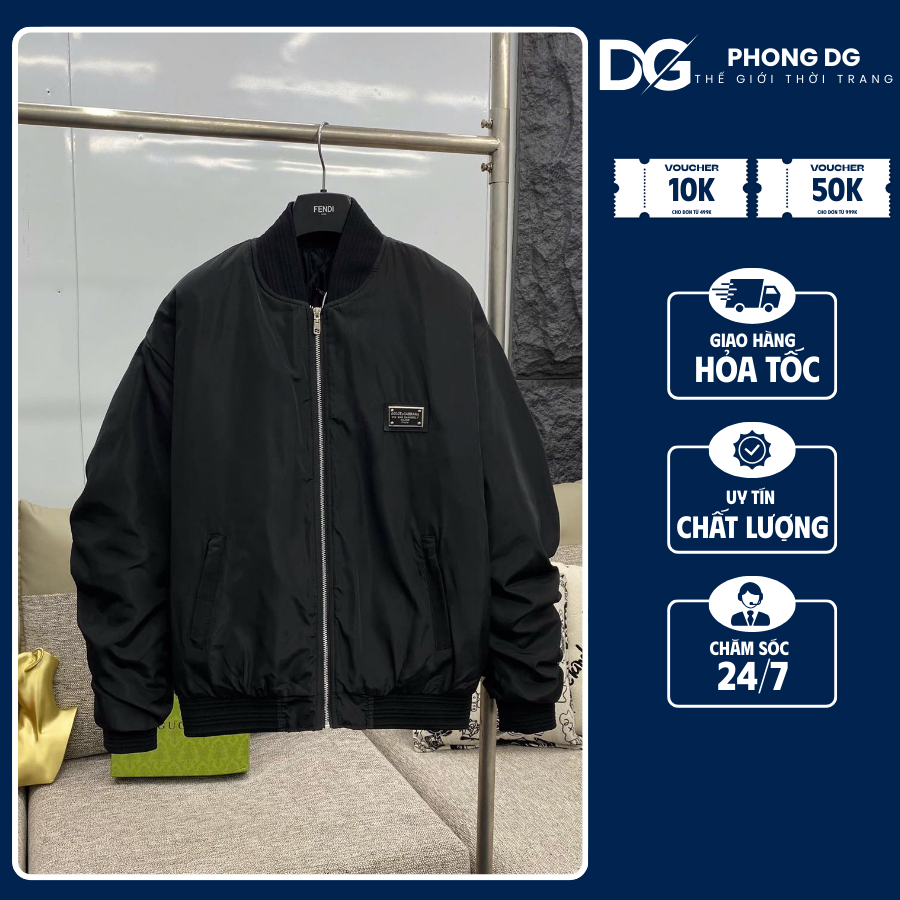 Áo Bomber Unisex PB Đen Đẹp Chất Thêu Chữ Purpose Tour Lưng Thời Trang Nam Nữ Trần Bông 3 Lớp AK121P