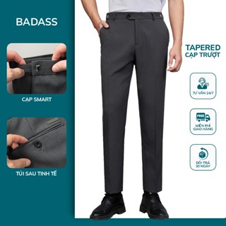 Quần Âu Nam BADASS Chất Dày Dặn,Trẻ Trung, Lịch Sự, Sang Trọng - QATTK408-1