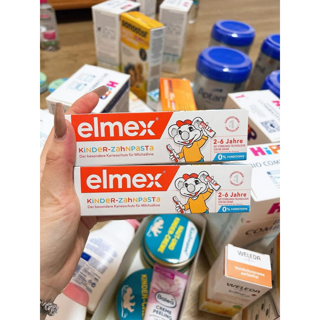 Kem đánh răng elmex kis Đức