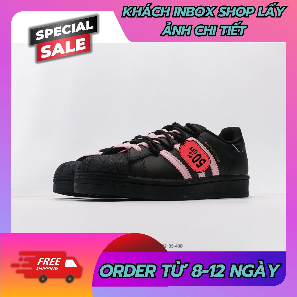 ✮Order✮Best Quality✮Sneaker✦'Core Black White' EG4959✦✮𝐁𝐀𝐓𝐂𝐇-𝐒𝐔𝐏𝐄𝐑𝐒𝐓𝐀𝐑✮