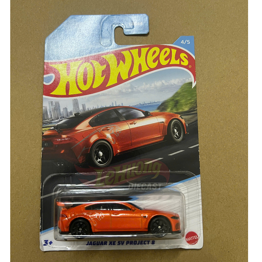 LeHuong Diecast - Xe mô hình Hot Wheels Jaguar XE SV Project 8 (Ograne)