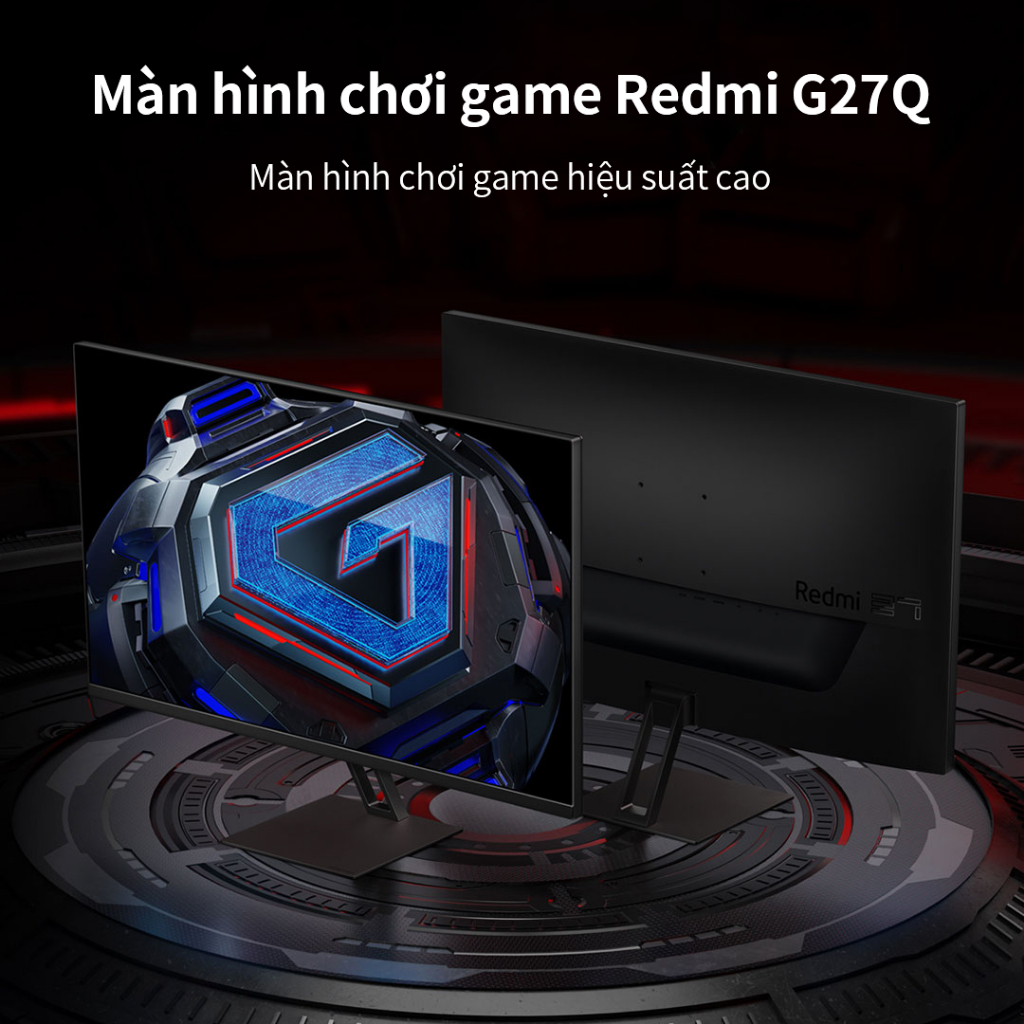 ‌Màn hình chơi game Redmi G27Q LCD nhanh 27'' Hình ảnh 2K sắc nét‌ ‌Màu sắc rộng đa dạng‌ ‌180Hz 1ms