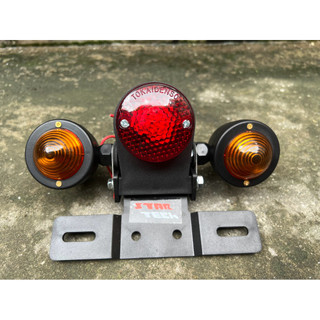 BỘ ĐÈN LÁI LED TRÒN+  XI NHAN LỒI LỚN
