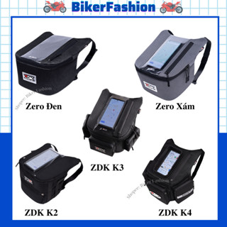  Túi Treo Đầu Xe Máy ZDK K2  K3  K4 Nhiều Ngăn Đựng Điện Thoại Có Cảm Ứng,Có Đường Đi Dây Sạc 