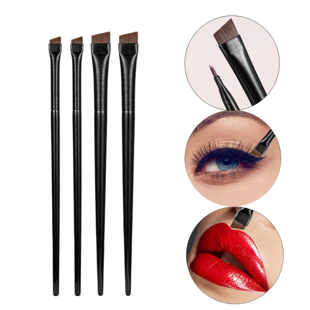 Cọ Kẻ Eyeliner Tém Lông Mày, vẽ bọng mắt nét mảnh siêu tự nhiên