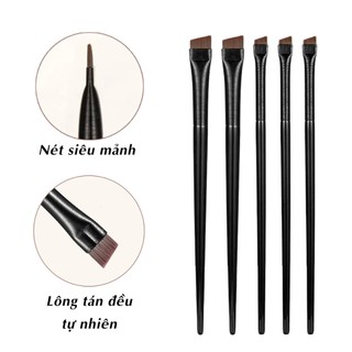 Cọ Kẻ Eyeliner Tém Lông Mày, vẽ bọng mắt nét mảnh siêu tự nhiên