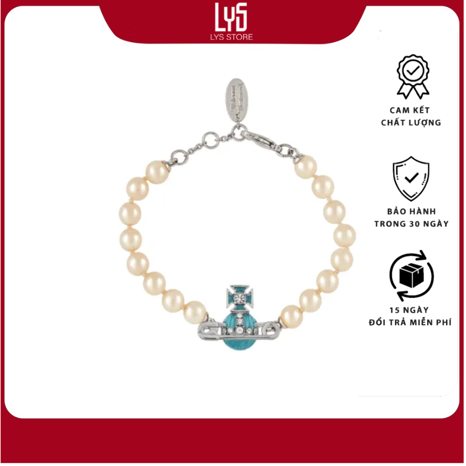 Vòng tay Viviennewestwood Kitty Pearl 2051
