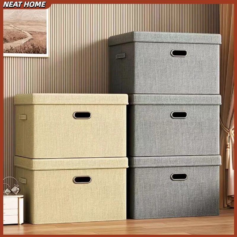 Hộp Nhựa Đựng Quần Áo 38L/45L/81L - Có Nắp Gấp Gọn, Chống Bụi Ngăn Ẩm, Giữ Quần Áo Luôn Sạch Sẽ | BigBuy360 - bigbuy360.vn