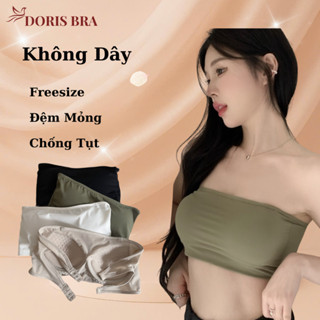 Áo DORIS, bra Quây Ngang BR308, Đúc Su Mẫu Mới Đệm Đẩy Ngực Móc Kép Sexy