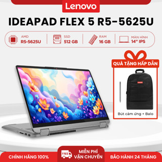 Laptop Lenovo IdeaPad Flex 5 14ABR8 82XX00FVVN Ryzen 5 5625U | 16GB | 512GB | 14" | Pen | Xám