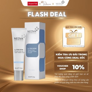  Kem Dưỡng Ẩm & Phục Hồi Da Sau Laser Meso Bỏng Neova Cu3 Tissue Repair 60ml 
