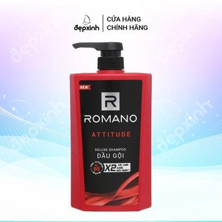 Dầu gội hương nước hoa Romano Attitude 650g