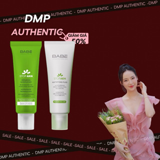  Kem dưỡng ẩm kiềm dầu và giảm mụn Babe Stop AKN Mattifying Moisturiser  Kem phục hồi cho da dầu mụn Stop AKN Repairing 
