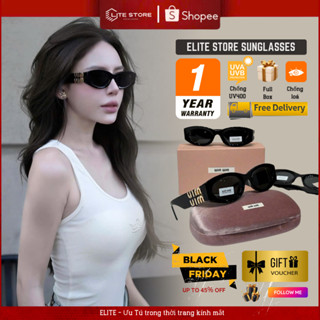 [HÀNG CHÍNH HÃN] Kính mắt thời trang Miiumiu bản VIP Fullbox thẻ, đầy đủ thông số , mã cod, form ôm mặt sang chảnh
