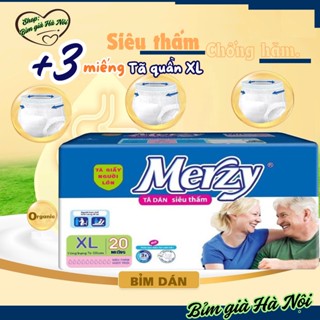 (+3m Kmai) Tã già Merzy M20 ML20 XL20 miếng Siêu thấm, siêu thoáng #bỉm merzy #tã merzy #bỉm merzy #bỉm già merzy