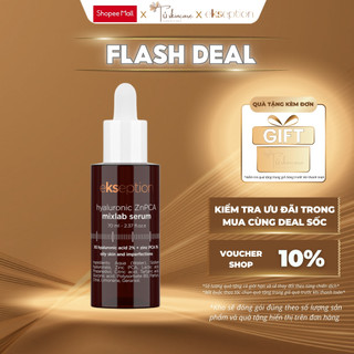  Serum Giảm Mụn Kiểm Soát Dầu Nhờn Ekseption Hyaluronic ZnPCA Mixlab Serum 75ml 