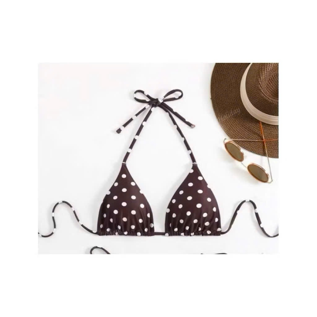 Bikini CAMCAM- Bikini 2 mảnh chấm bi siêu xinh hàng cao cấp(sẳn hàng-hoả tốc) | BigBuy360 - bigbuy360.vn