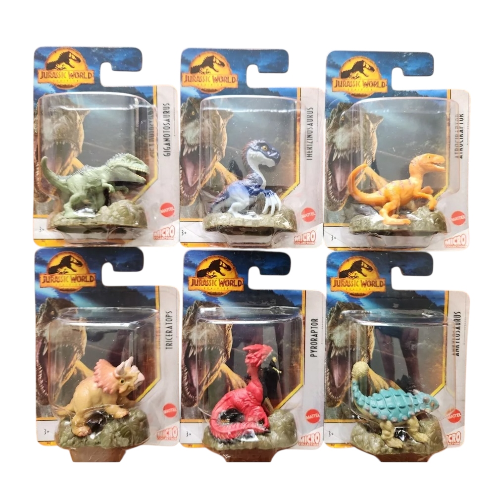 Bộ Mô Hình Khủng Long Jurassic World Micro Collection - Mattel
