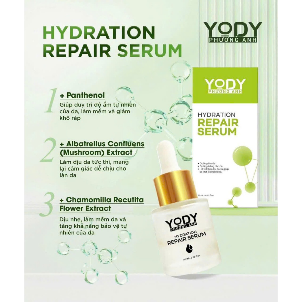 [Chính hãng].Srum Phục Hồi Yody Phương Anh