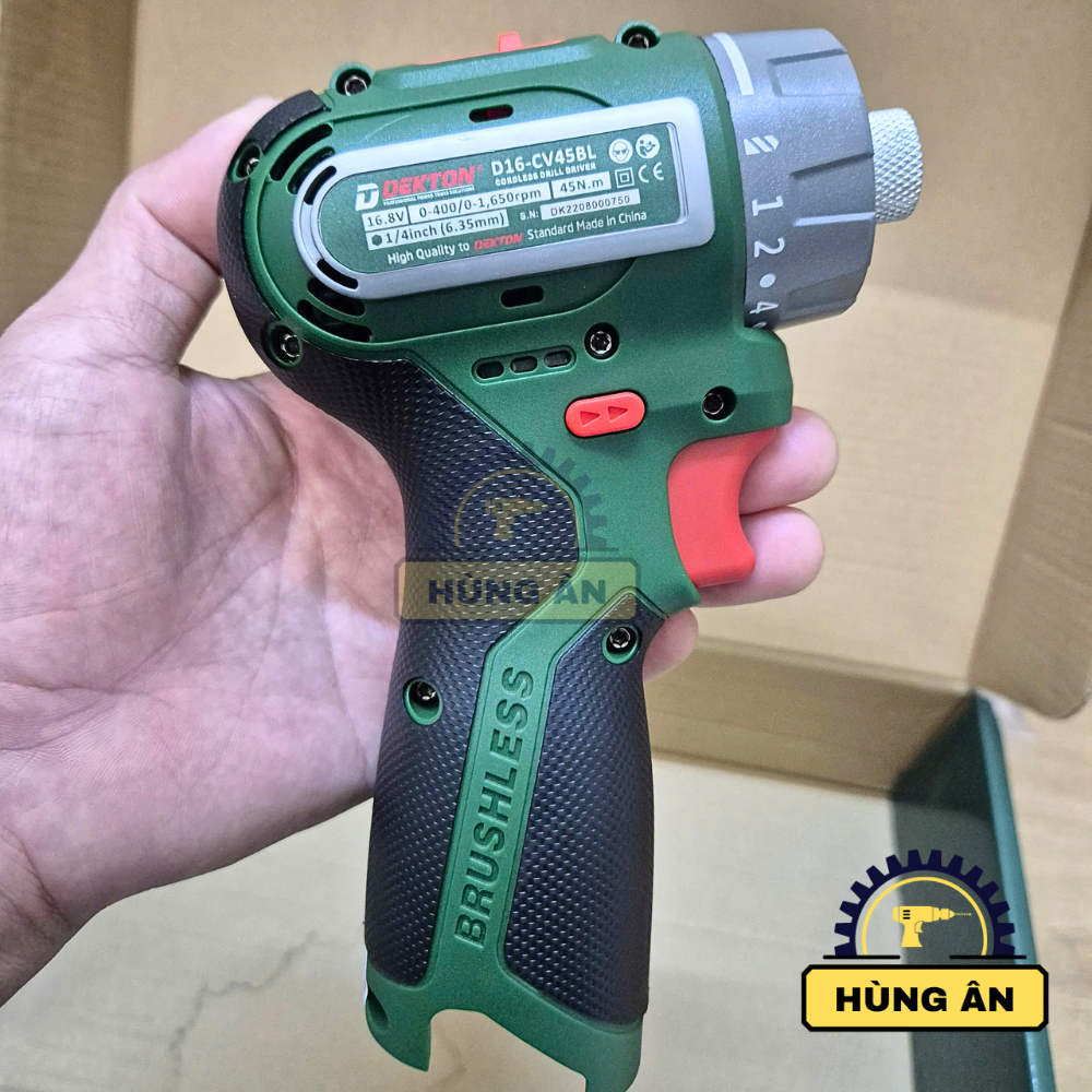 Hệ sinh thái dùng pin DEKTON dòng D16-Máy khoan-chuyên vít KVT1055PRO-ID1060PRO-VT55PRO-CV180PRO/Pin