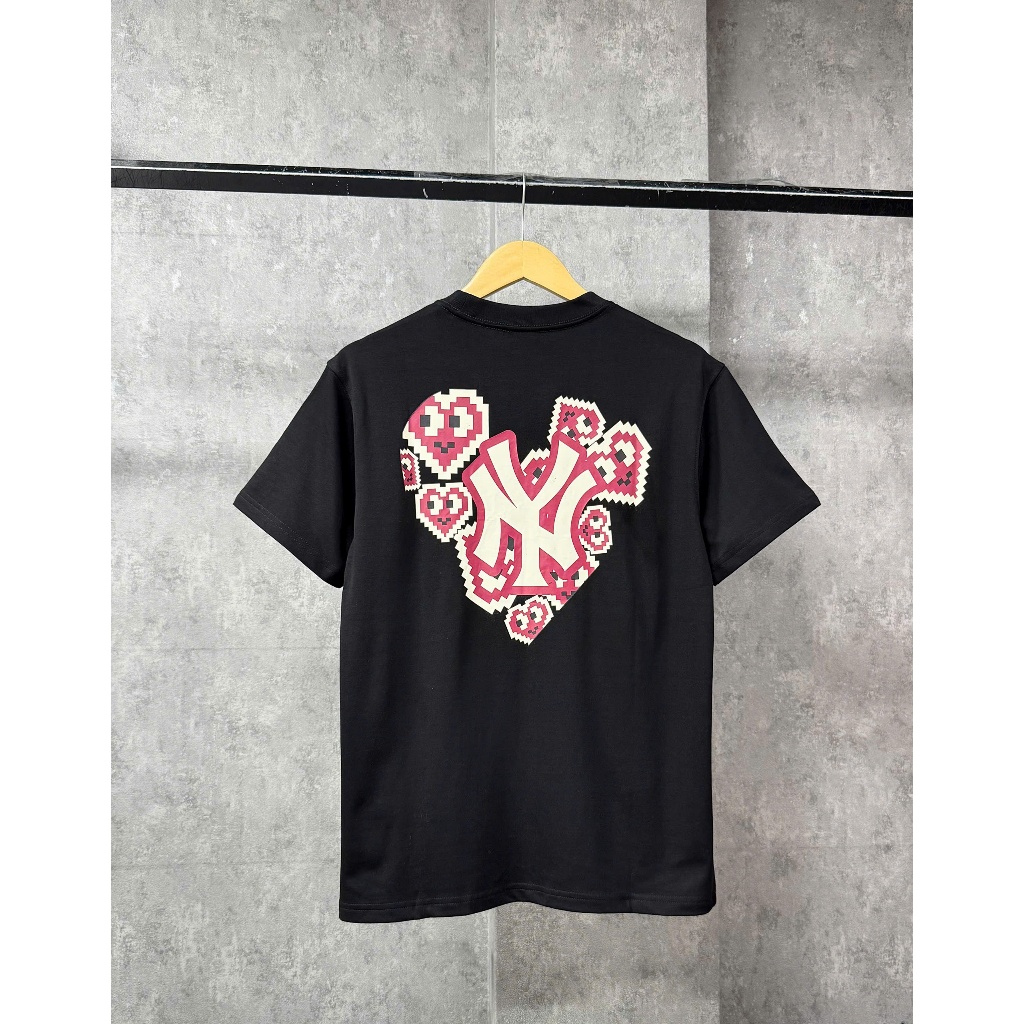 (AUTH) ÁO NEW ERA NY HEART PIXEL