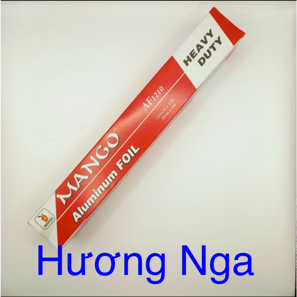 Thùng 24 hộp giấy bạc nướng mango-màng nhôm-kích thước 30cm và 45cm_hương nga