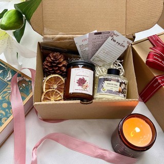  Set Quà Nến Thơm & Tinh Dầu Thơm Phòng Cao Cấp Sparkling Aroma Tặng Người Yêu Đồng Nghiệp Người Thân Cha Mẹ 
