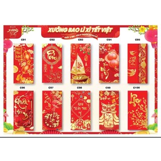 1000 bao lì xì tết 2026 tết Bính Ngọ tặng 100c ngẫu nhiên