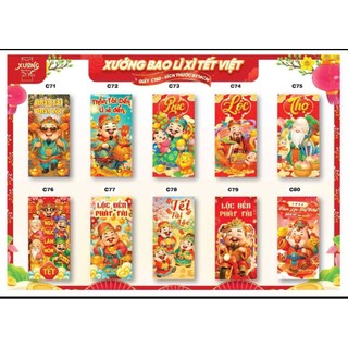 1000 bao lì xì tết 2026 tết Bính Ngọ tặng 100c ngẫu nhiên