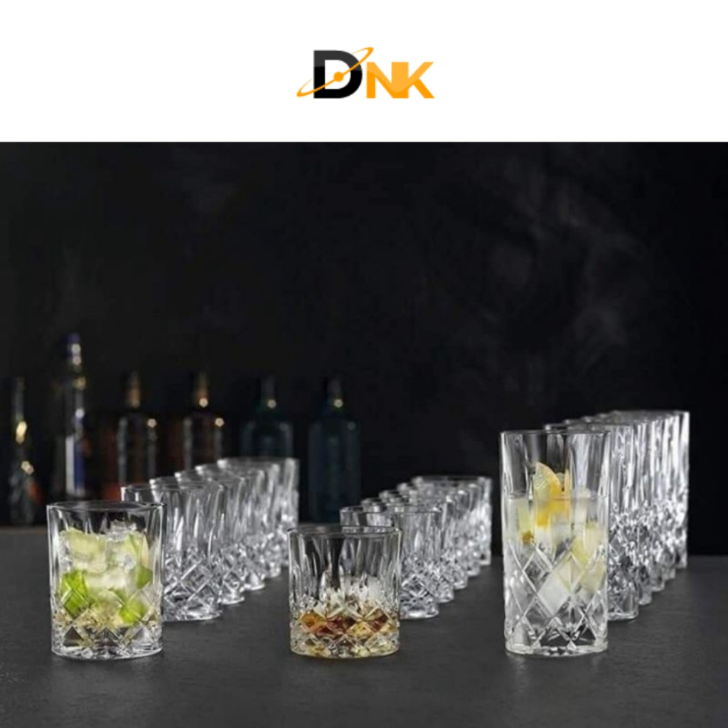 Bộ 18 Cốc Pha Lê NACHTMANN NOBLESSE – MADE IN GERMANY Nachtmann 101764 Noblesse 18 Món