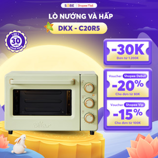 Lò Nướng Và Hấp Bear Đa Năng Dung Tích 18L Nướng Bánh Nướng Thịt Hấp Thực Phẩm Thiết Kế Nhỏ Gọn Tiện Dụng DKX-C20R5