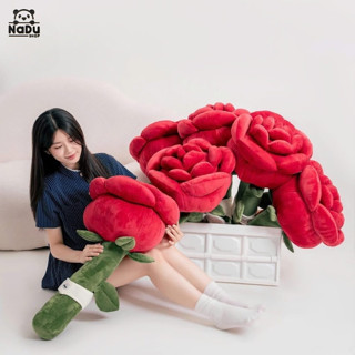 Gấu Bông Hoa Hồng Khổng Lồ – Quà Tặng Người Yêu, Bạn Gái Dịp 20/10, Valentine, Sinh Nhật, Tặng Kèm Thiệp