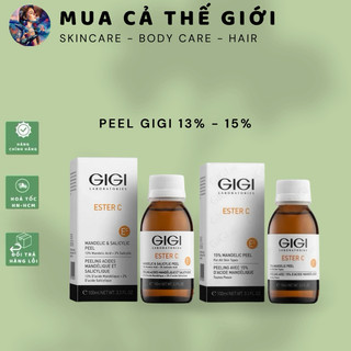   Tặng cọ peel  Tinh chất Peel GiGi Ester C | Peel Gigi trẻ hoá đều màu da tái tạo nền da da khoẻ mạnh hơn 