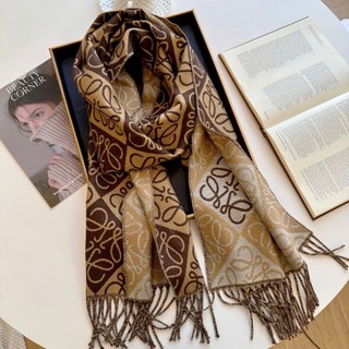 Khăn choàng cổ len dạ Cashmere 180x45cm 2 mặt mềm mịn, giữ ấm tốt - Khăn quàng cổ mùa đông dễ phối đồ