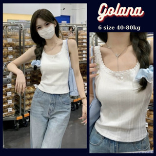  Áo Ba Lỗ Dây To phối ren Áo 2 dây bản to cổ vuông màu trơn  Có bigsize BL82 