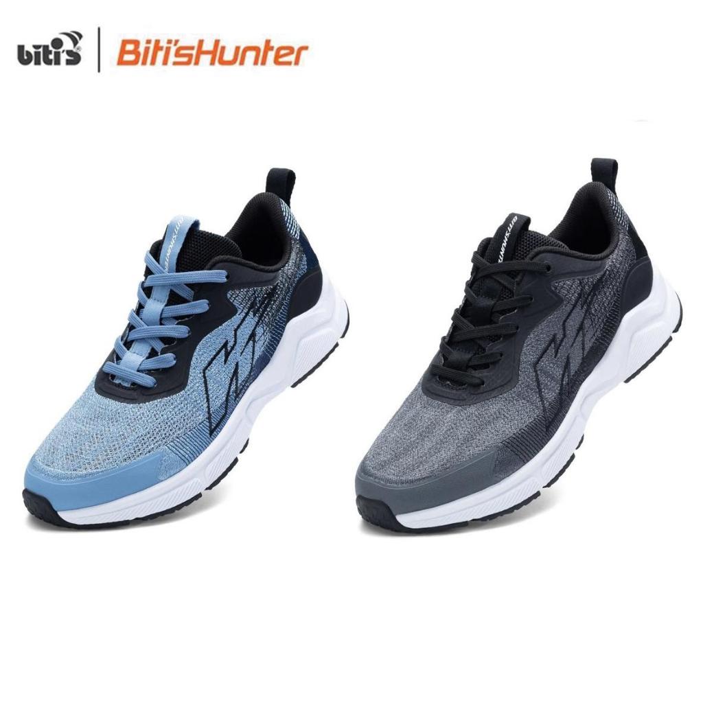 [Mẫu mới 2025] Giày Chạy Bộ Nam Bitis Hunter Running 2K25 - HSM003801XNH/HSM003801XAM (Xanh Nhớt/Xám