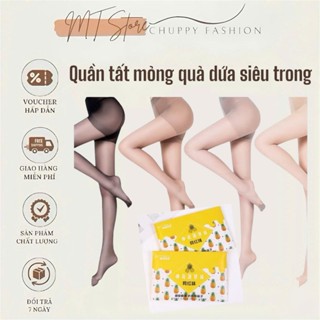  Quần Tất Nữ Dứa Mỏng Siêu Dai Màu Da Đen Cát Cháy Khói Tàng Hình Che Khuyết Điểm Chống Nắng 